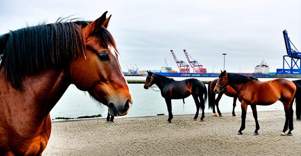Pourquoi choisir le sivep du port de calais pour l'importation de chevaux